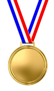 Gold medal PNG-57748